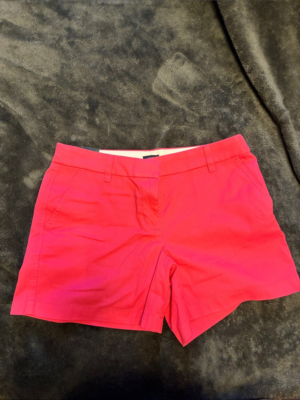 NEW J Crew Women's Hot Pink Chino Shorts - Classic Casual Style size 10